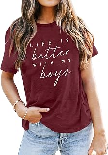 Sweatshirt for Women, Short Sleeve Tops Women Swing Retro Home Festival Soft Cotto Tops Printing Comfy Crewneck Peplum T Shirt Ladys