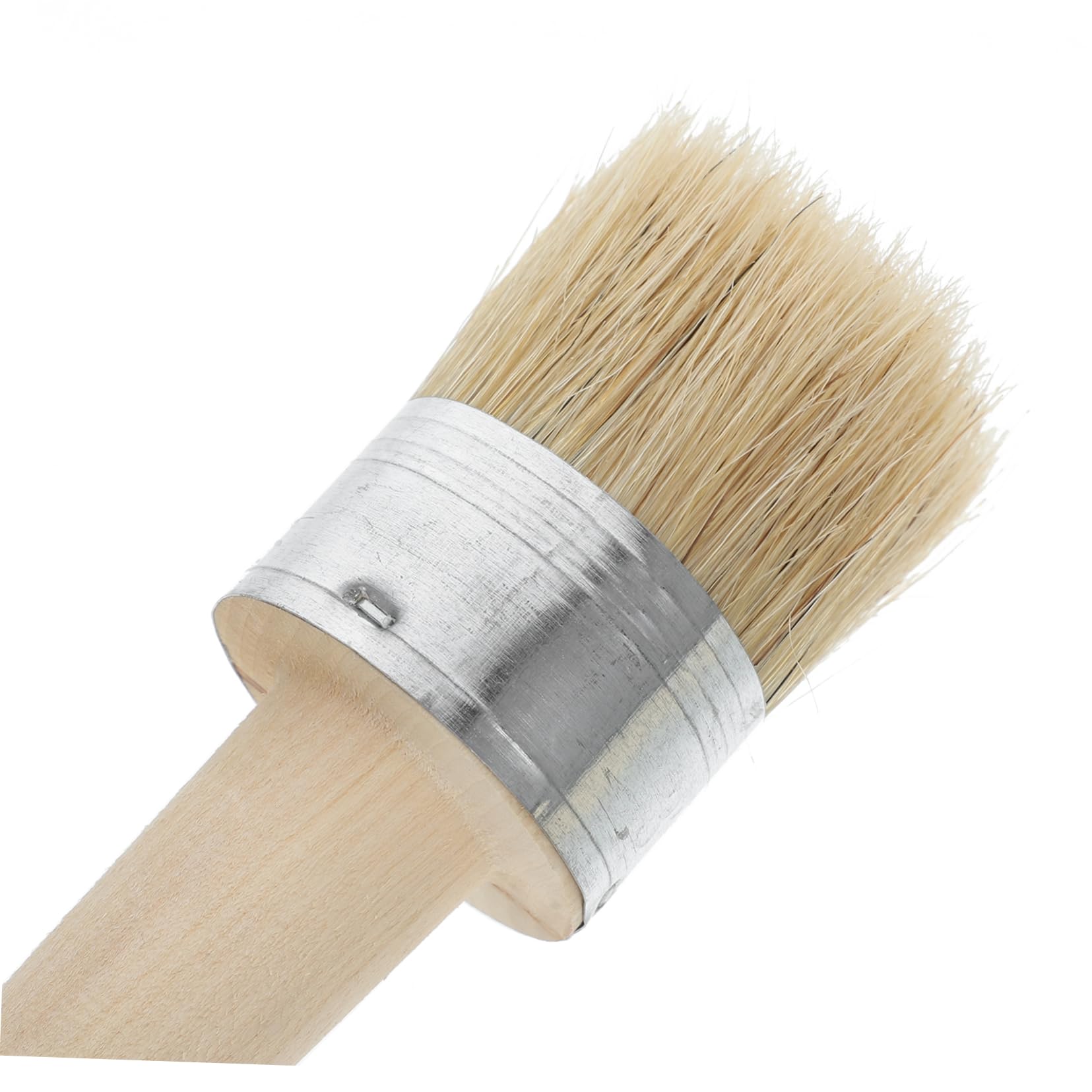 Rundpinsel mit Holzgriff und Borsten für Malerarbeiten