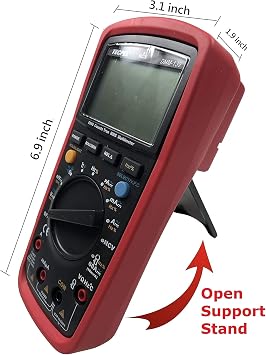 TECPEL DMM-139 Digital Multimeter + CA-60 Current Clamp Transmitter 60A