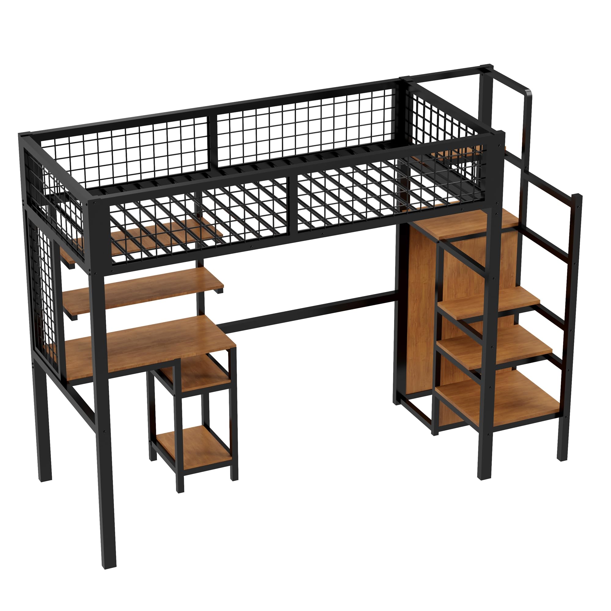 Metalen hoogslapers 90 x 200 met kast zonder matras kopen? ✔️ Tot 30% korting Metalen hoogslapers 90 x 200 met kast zonder matras kopen? ✔️ Tot 30% korting