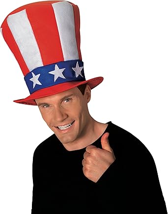 Rubies Costume Co Mens Uncle Sam Stovepipe Hat
