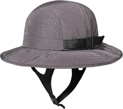 CLAPE Sombreros de surf con correa de barbilla, sombrero de surf para navegación, sombrero de deportes acuáticos de secado rápido, talla única