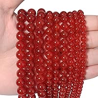 Vista 23 de 60 piezas de cuentas sueltas de malaquita de 6 mm para hacer joyas, cuentas naturales semipreciosas redondas y suaves para collares y pulseras