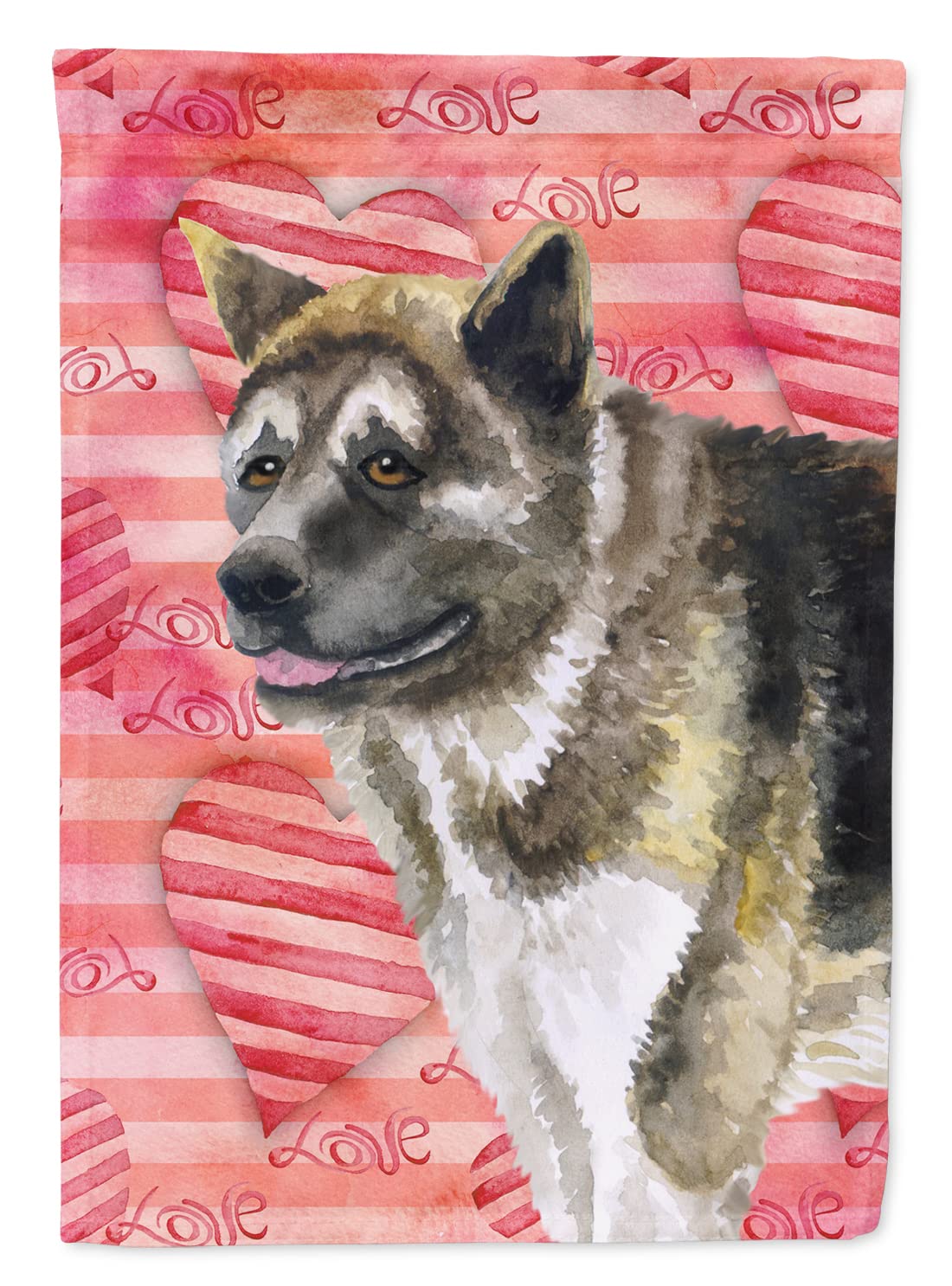 American Akita drapeau de maison grand canevas multicolore Caroline's Treasures BB9756CHF