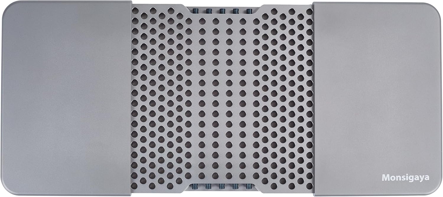 290 Compartment Metal Storage Box with Built-in 10 Aluminum Alloy Straws (290)