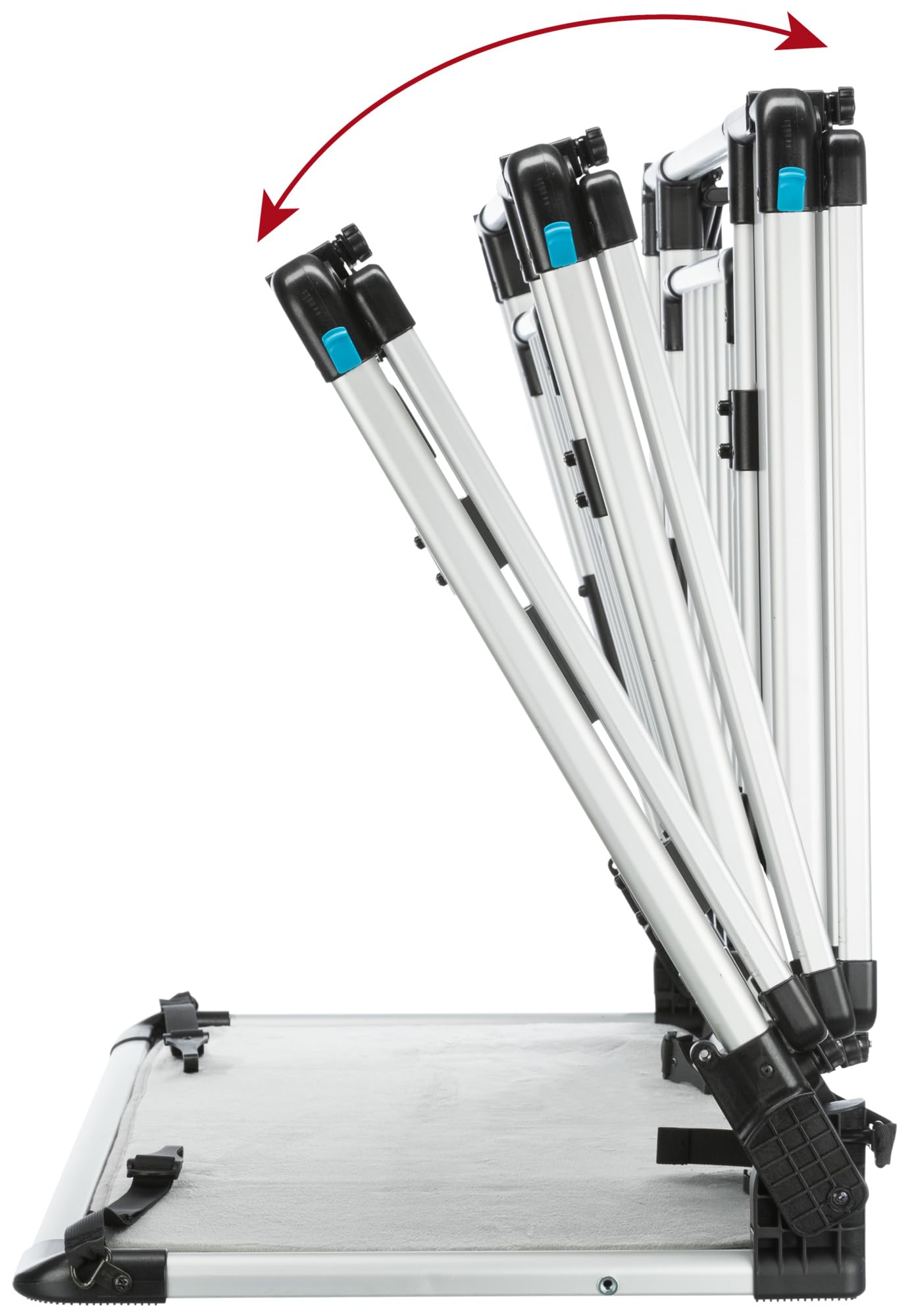 Trixie Universal-Heckgitter für Hunde - Macht den Kofferraum zur Transportbox - Winkel & Seitenteile anpassbar - einfaches Einklappen zur Nutzung des Kofferraumes - 94–114 × 69 × 53 cm - 13201