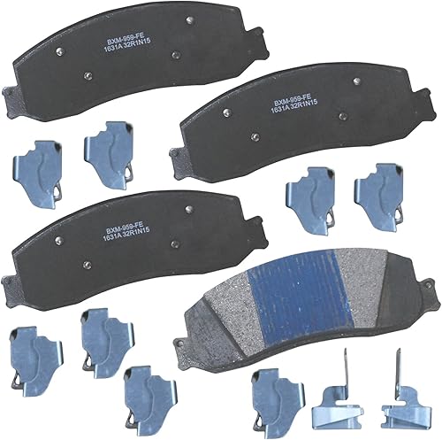 Vista 452 de Bendix Premium SBM8 - Pastillas de freno semimetálicas Premium para modelos seleccionados Buick Special, Camaro, Corvette, Phaeton, Olds F85, Vista