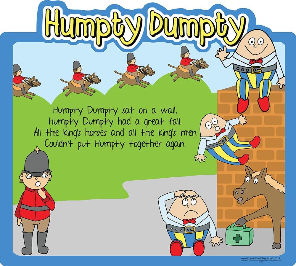 Inspirational Playgrounds P330201 Humpty Dumpty Educational Toy Amazon.co.uk Toys & Games