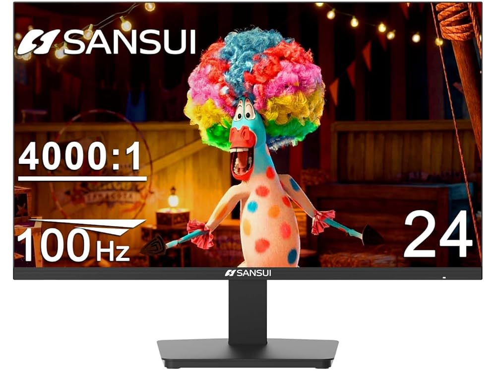 Amazon.com: SANSUI Monitor 24 inch 100Hz Computer Monitor丨