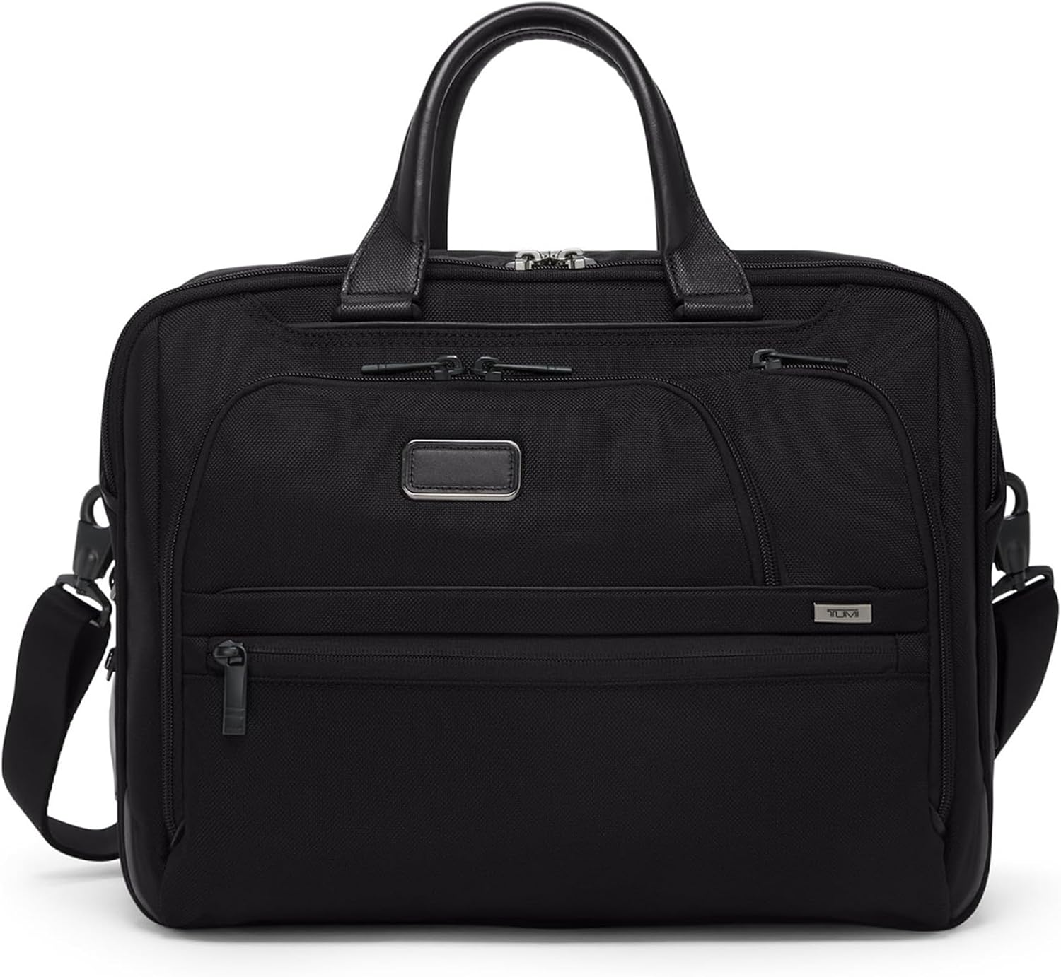 TUMI - Alpha Medium 15" Expansion Laptop Briefcase - Professional Briefcase for Travel - Padded Compartment Fits 15" Screen