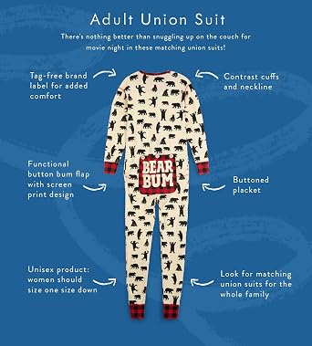 Little Blue House By Hatley Women's Adult Union Suit - Cowgirl Boots