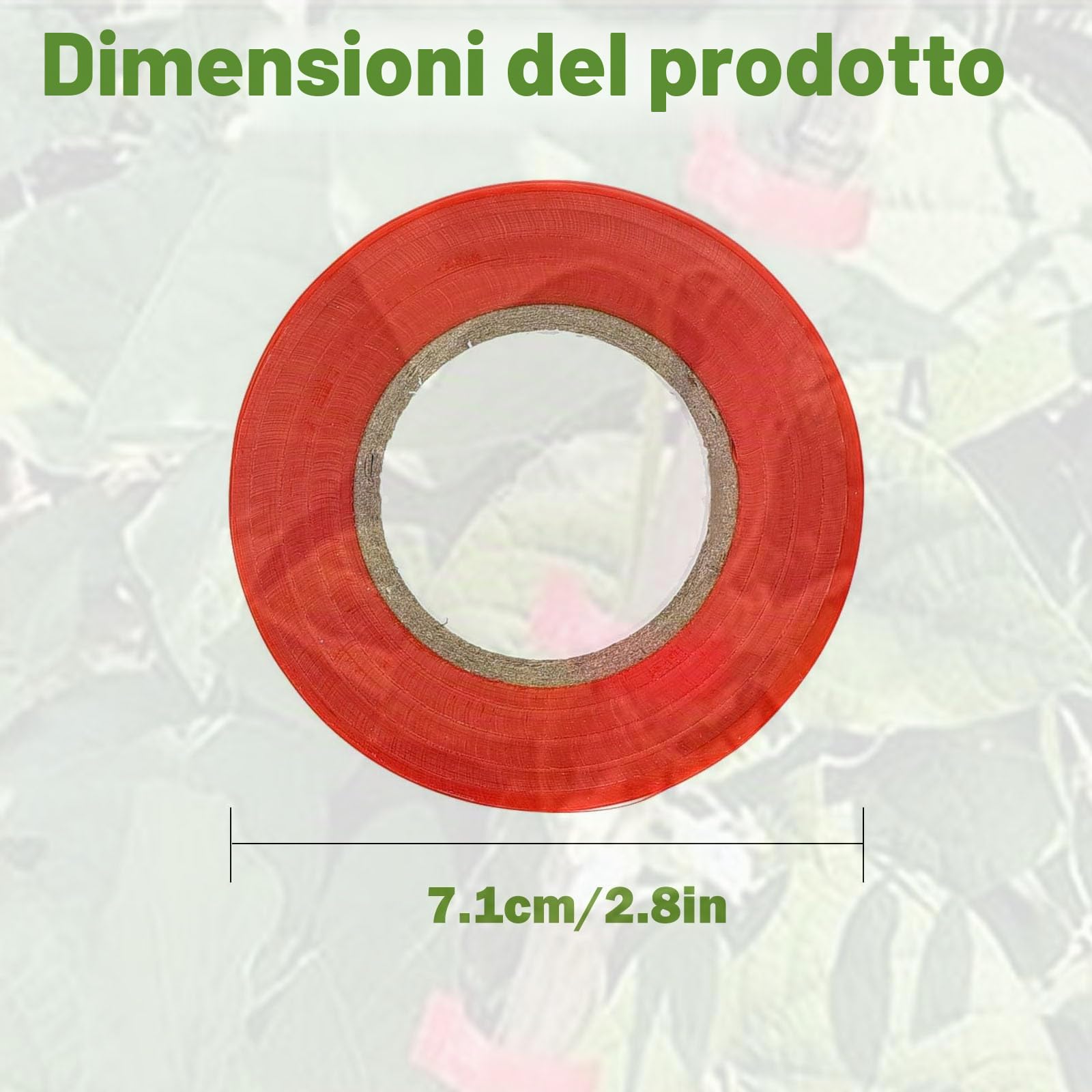 20 rotoli di nastro da giardino, rotolo di nastro vegetale, 10000 punti per piantare pomodori vigneti, vigneti, fiori (c)