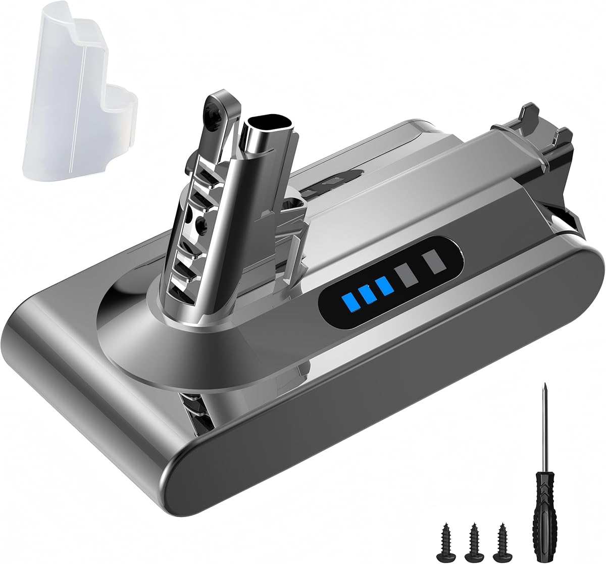 Premium Replacement for Dyson V10 Battery SV12 Compatible with V10 Cyclone Animal Absolute 242151 Fluffy Motorhead Total Clean Vacuum Cleaner (Not Fit SV10)