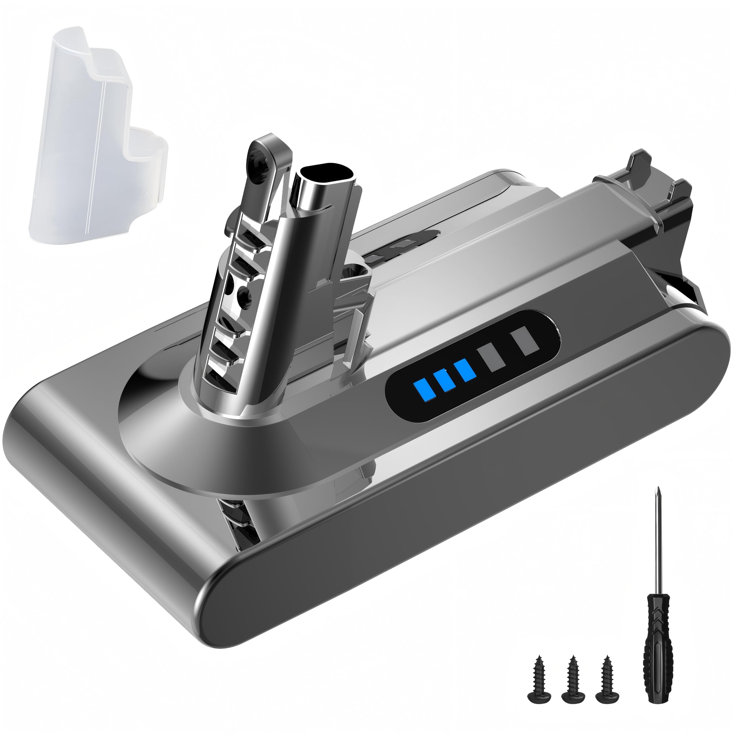 Premium Replacement for Dyson V10 Battery SV12 Compatible with V10 Cyclone Animal Absolute 242151 Fluffy Motorhead Total Clean Vacuum Cleaner (Not Fit SV10)