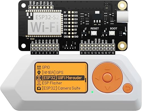 Miniatura 2 de Funda de protección para Flipper Zero Wi-Fi Dev Board V1 ESP32-S2, accesorios compatibles con Flipper Zero WiFi Dev Board - Verde con color gris