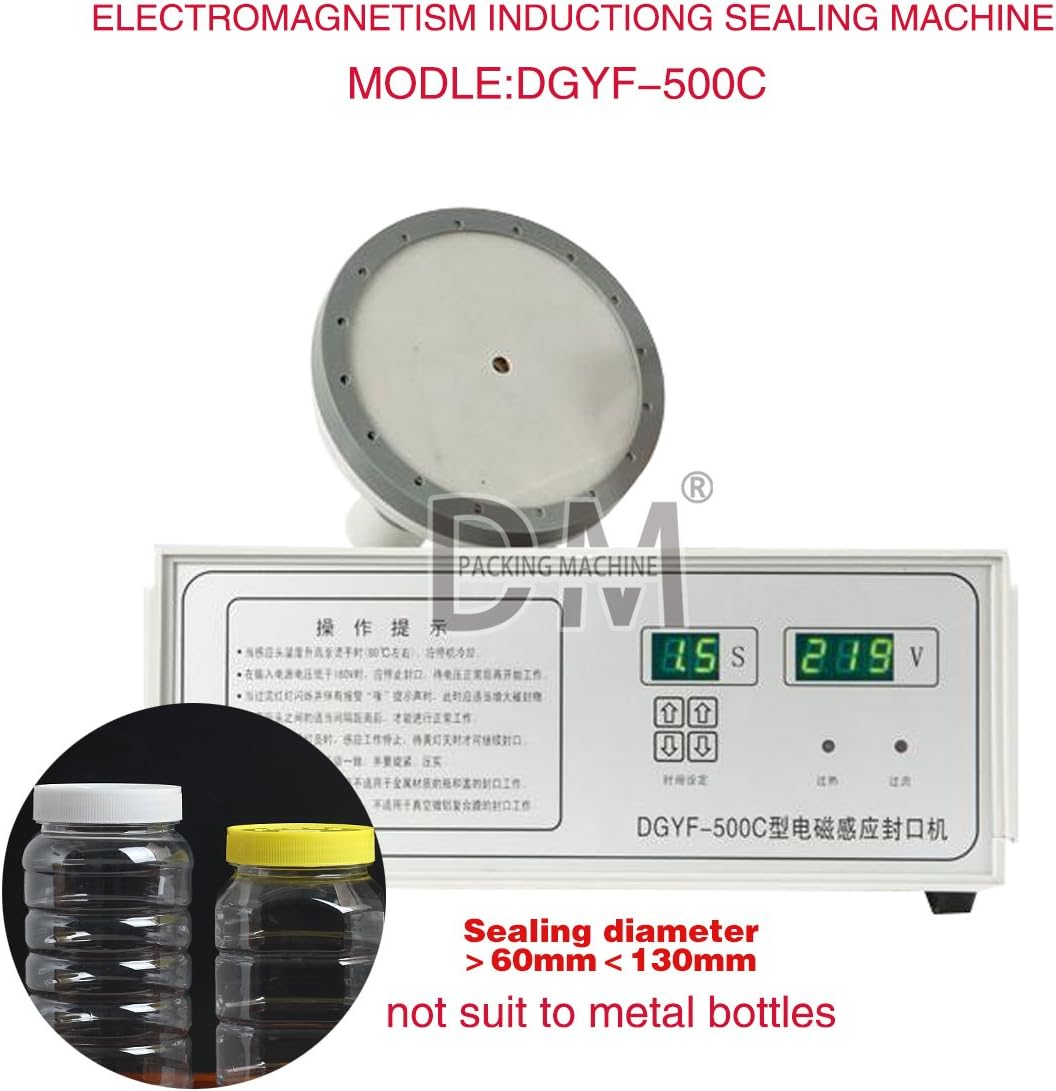 DGYF-500Cmicrocomputer hand-held electromagnetic induction aluminum foil sealing machine, Continuous Induction Sealer