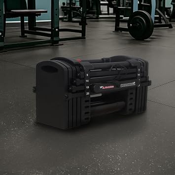 Adjustable Block Dumbbell, Variable Dumbbell, Weight Change, Knee Support, Muscle Training, Home Training, Gym, Lack of Exercise Solution