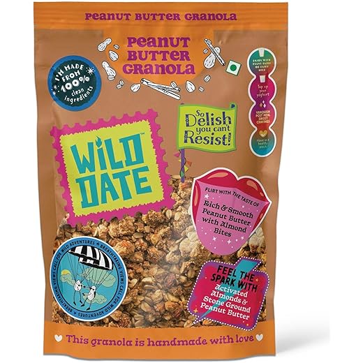 Wild Date Peanut Butter Granola - 250g