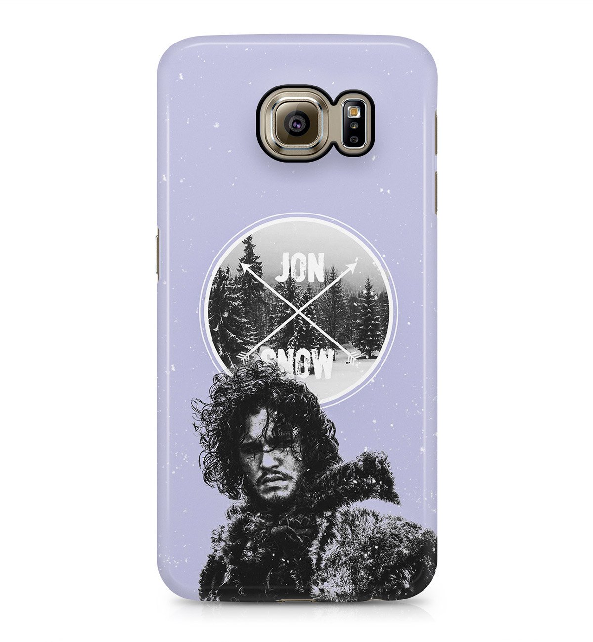 Game Of Thrones Jon Snow Hard Plastic Phone Case Cover Shell For Samsung Galaxy S6