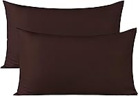 Vista 67 de BEDSUM Juego de 2 fundas de almohada de microfibra estándar suaves, resistentes a las arrugas y de fácil cuidado con cierre de sobre para niños, 20