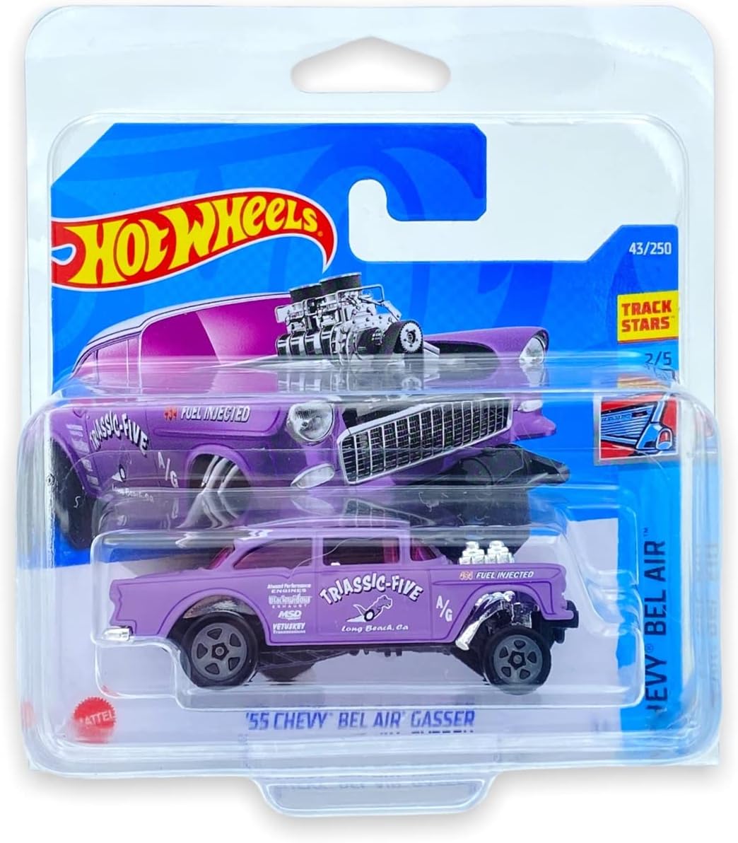 Hot Wheels '55 Chevy Bel Air Gasser (Violet) 2/5 Chevy Bel Air 2022