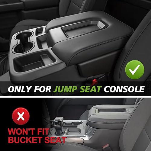 Miniatura 693 de Muslogy Funda de consola central compatible con Honda Pilot 2023 2024 2025, 2024 2025 2026 Ridgeline/Passport Accesorios para apoyabrazos, tapa