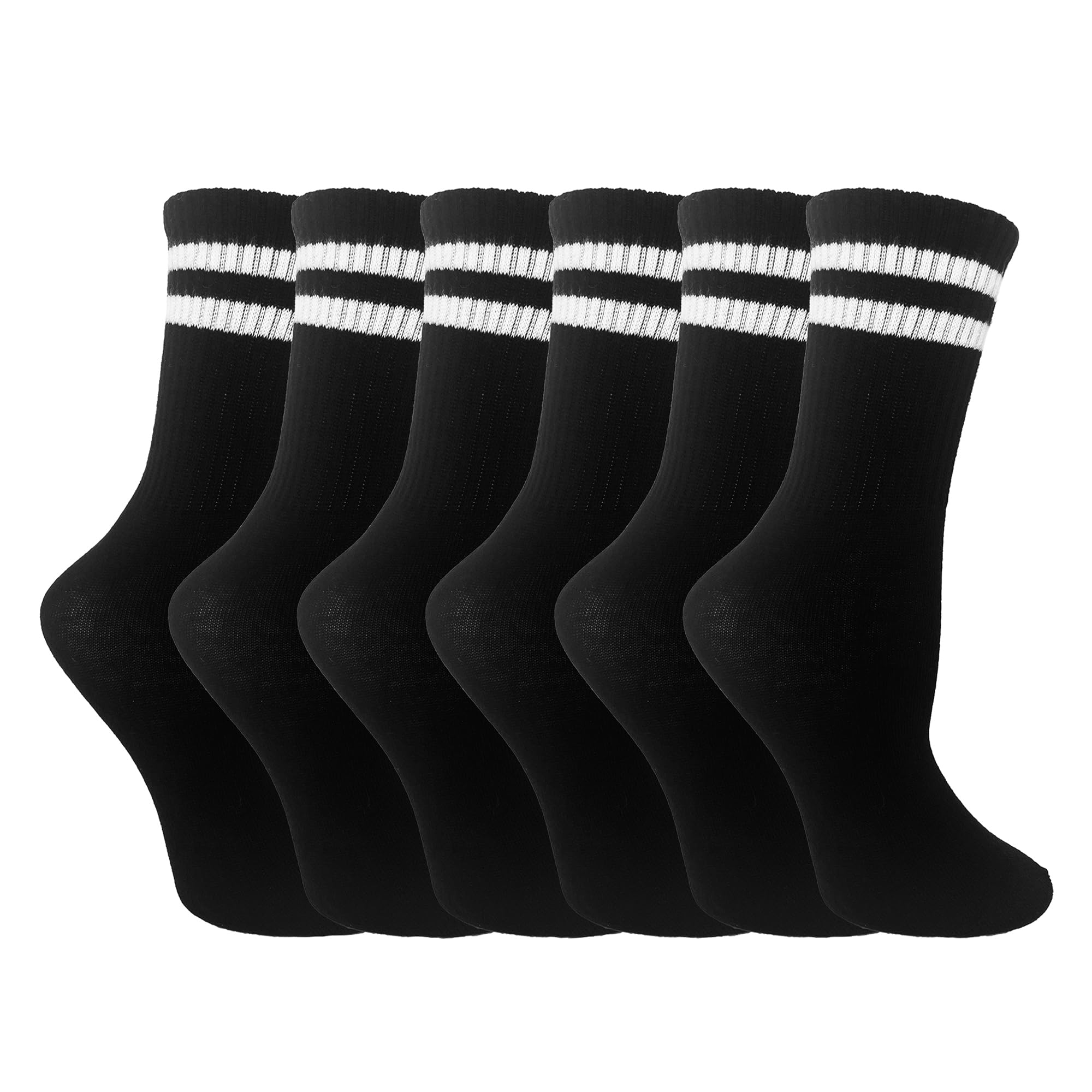 The Essentials WardrobeLadies Socks Sports 6/12 Pack Gym Leisure Socks Everyday Cushioned Size 4-8