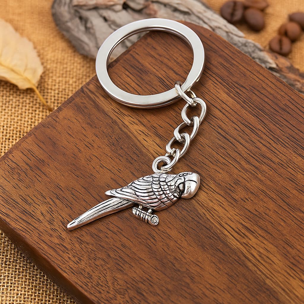 Bird Keychian,Parrot Keychains for Women Bag Charms, Animal Lover Key Chains Gift for Women Men Boys Girls Birds Lovers - Image 5