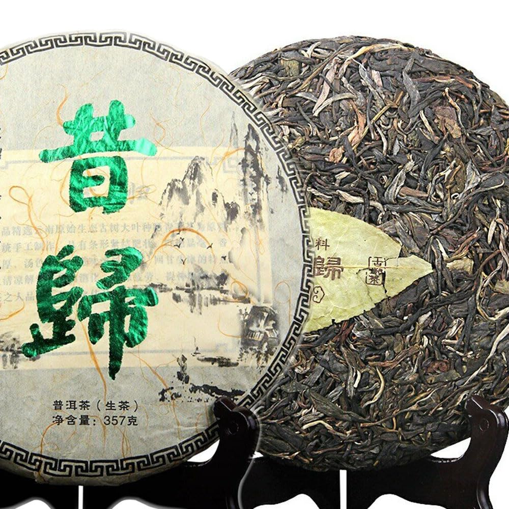 Tè Sheng Puerh tradizionale fatto a mano Yunnan Xigui Mountain Cha Puer 357g