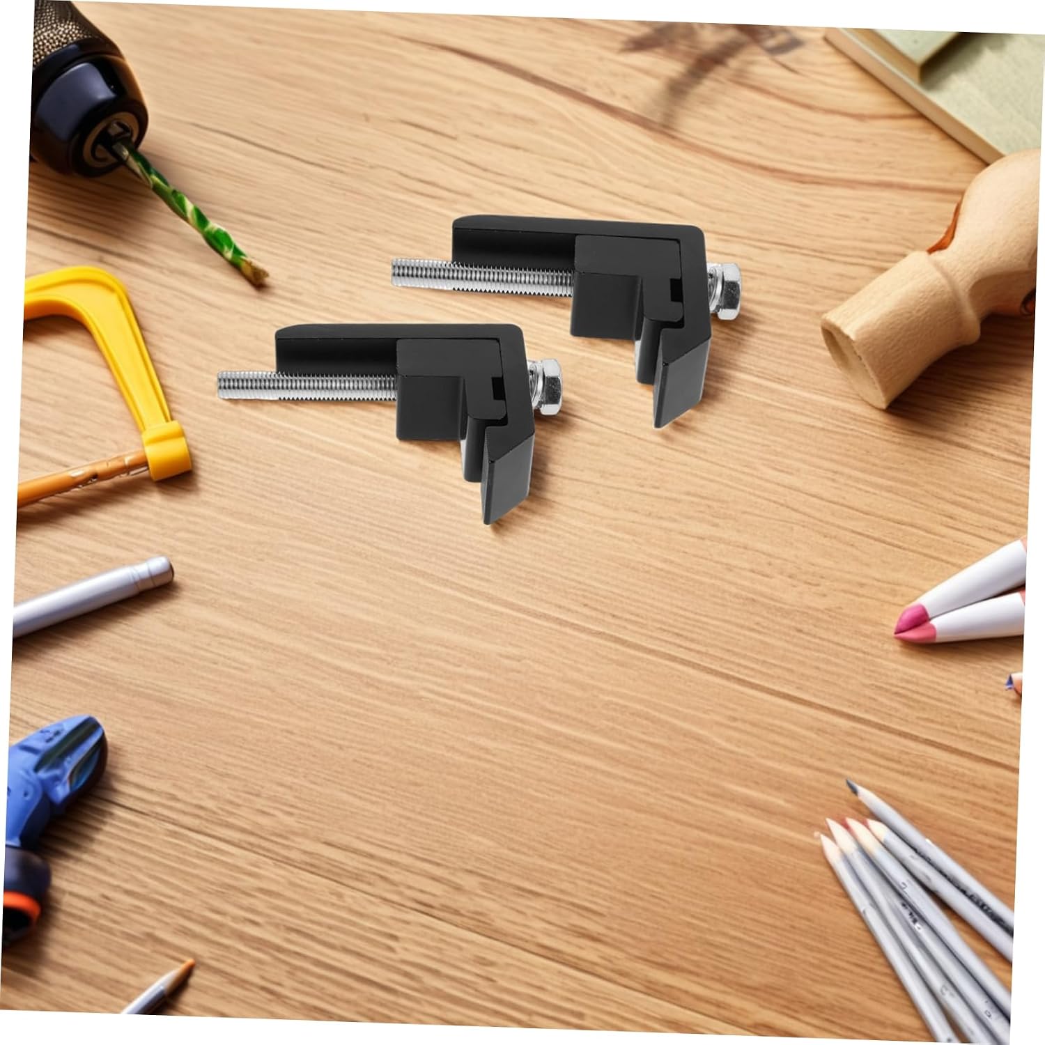Heavy Duty Aluminum Track Mount Clamps for Truck Bed Covers and Easy to Install Utility Track System for and More