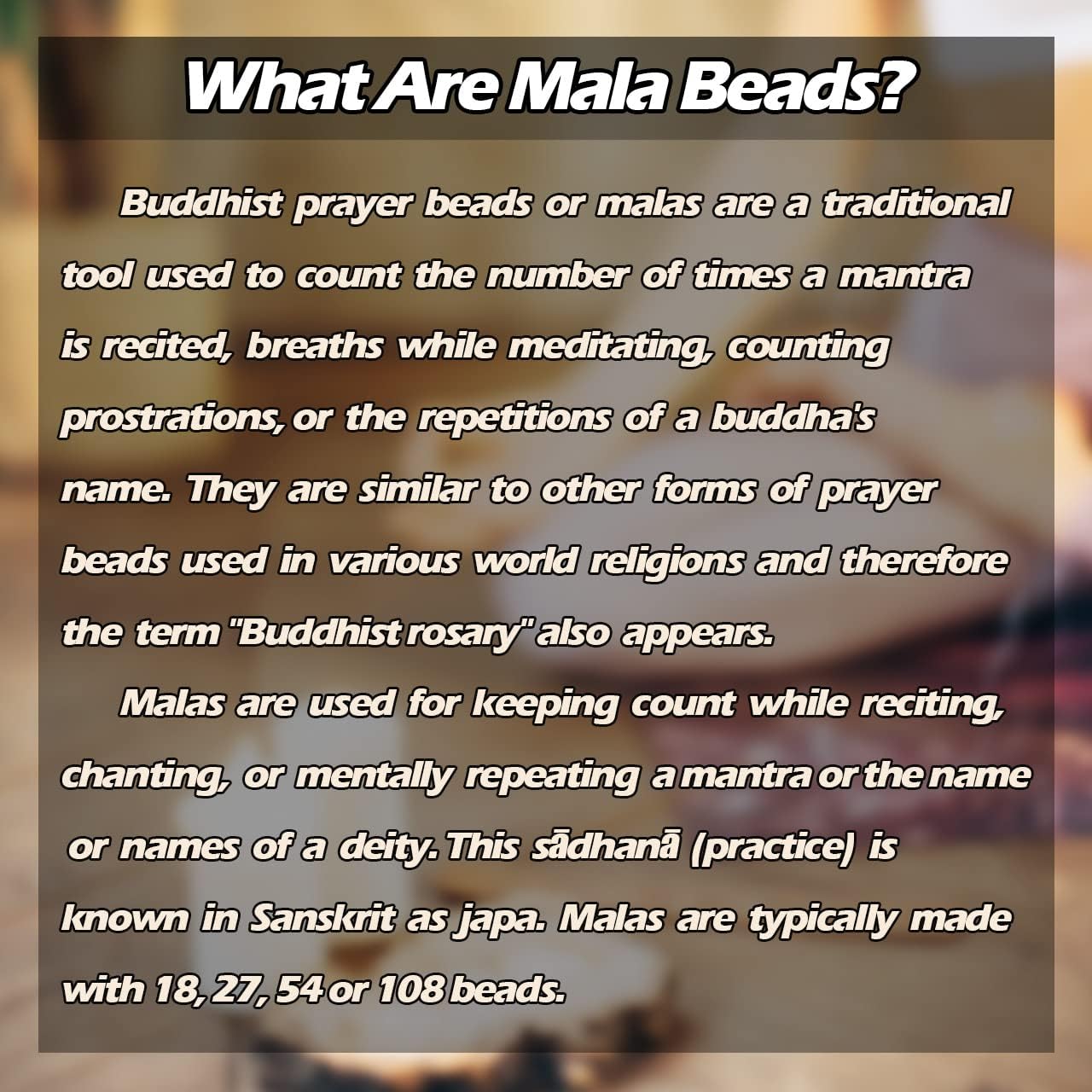 Jovivi 108 Mala Beads Bracelet 6mm 8mm Natural Indian Agate/Green Moss Agate Gemstone Healing Crystal Stone Beaded Bracelet Hand Knotted Prayer Mala Beads Necklace for Yoga Meditation Balance - Image 6