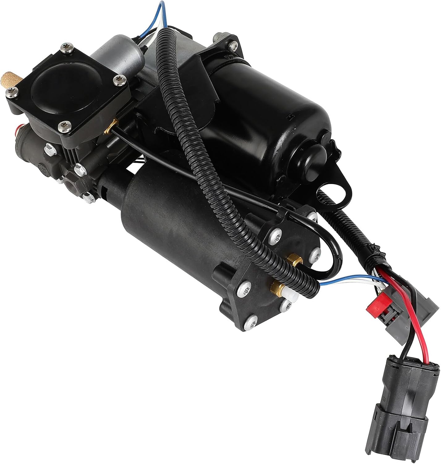 SCITOO Air Struts Suspension Kits Shocks Struts Air Compressor Pump fit for Land Rover for LR3 2005-2009,for Land Rover for LR4 2010-2014,for Range Rover Sport 2006-2014 Front and Rear Suspension Kit