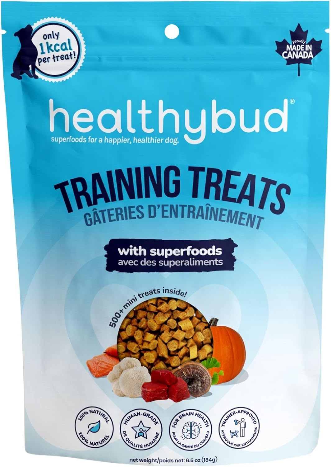 healthybud Mini Dog Training Treats Beef Liver Soft