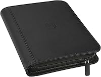 Vista 13 de Carpeta de Tarjetas de 4 Bolsillos con Cremallera, Libro Portatarjetas de 288 Bolsillos, Carpeta con Cremallera de Cubierta de PU Premium, Carpeta