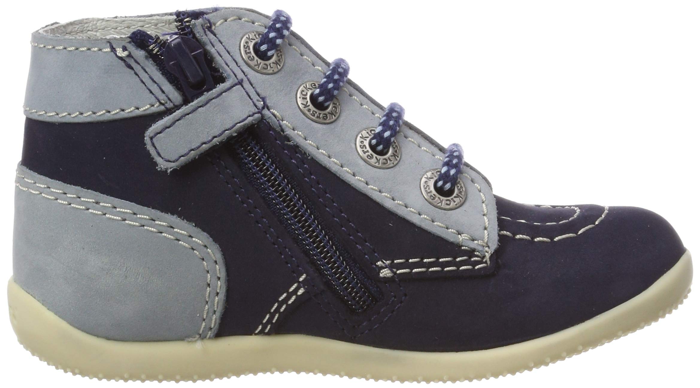 Kickers Bonzip, Stivali Unisex-Bimbi 0-24
