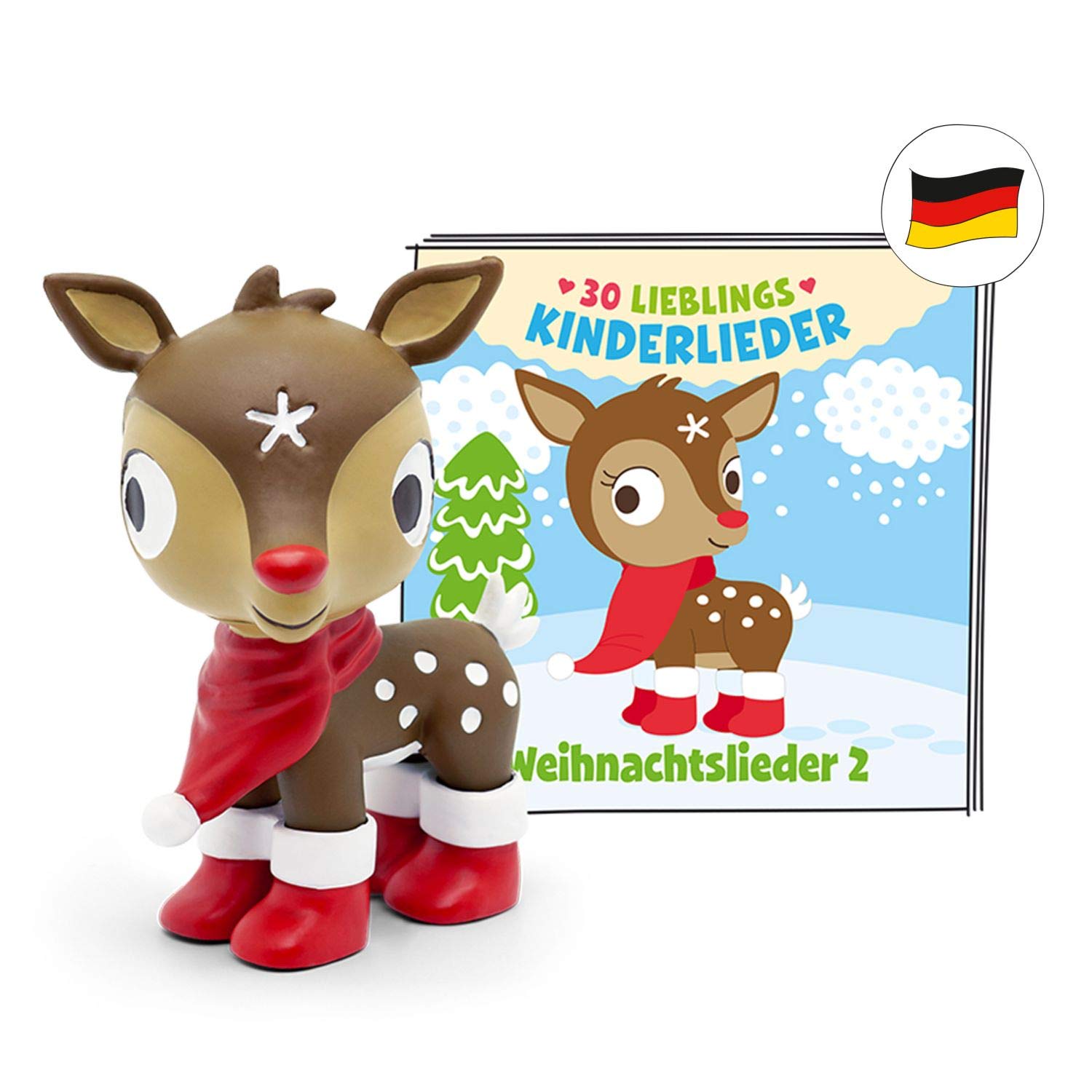 tonies 01-0194 - Pupazzo di Babbo Natale con le canzoni preferite, 1 pezzo