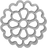 Vista 8 de O'Creme Roseta de Hierro Floral Diseño Triple