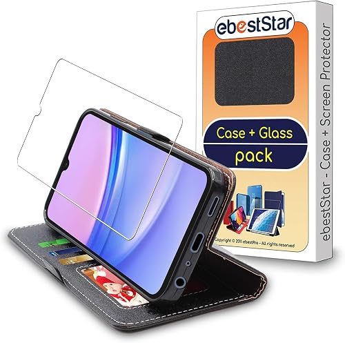 ebestStar - Funda para Samsung Galaxy A15, A15 5G, Carcasa Libro Capa, Protector