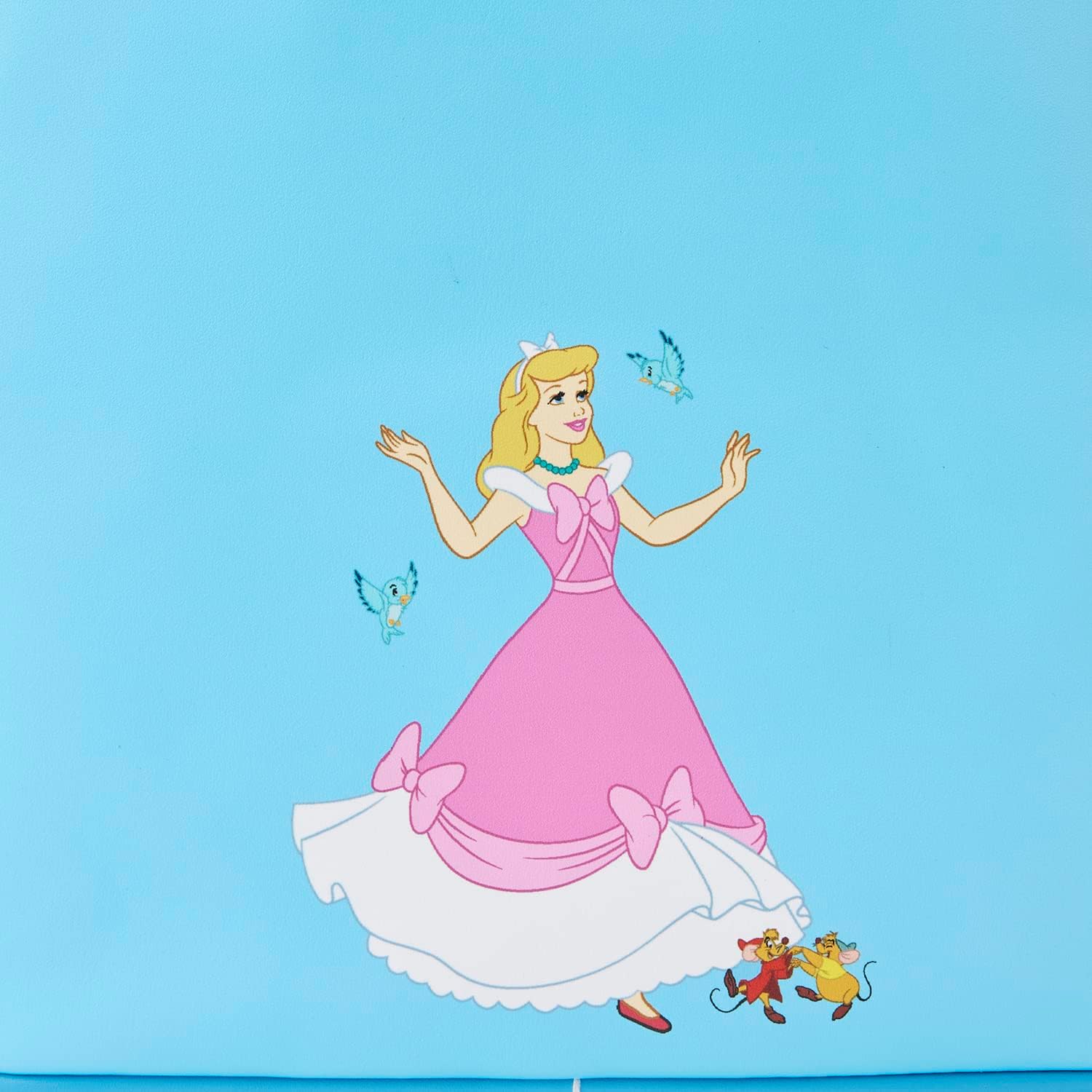 Loungefly Disney Cinderella Lenticular Princess Series Womens Double Strap Shoulder Bag Purse