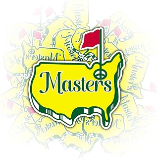 3PCS Masters Golf Sticker Funny Golf Lover Sport Sticker for Kids Teens, Waterproof Vinyl Stickers, Aesthetic Laptop Stickers, Stickers for Water Bottles 2in