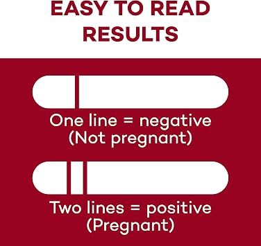 Dealmed HCG Urine Cassette Pregnancy Test - Early Detection - 25 Count
