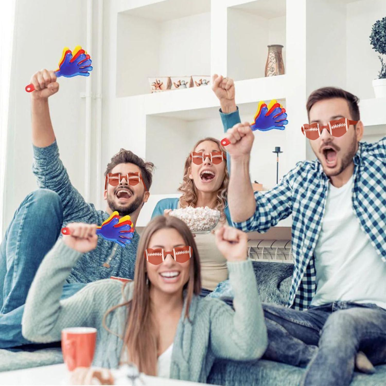 Layway 12 Pcs Sport Glasses Set Football Volleyball Soccer Basketball Sunglasses for Party Favors, Team Event Gifts - Image 4