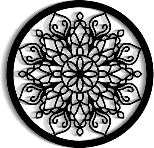 MAX WOODY MANDALA GeometrĂa Sagrada - Arte de pared de madera mediana para decoraciĂłn de pared, diseño de cuadrĂcula de cristal, meditaciĂłn, MAX WOODY MANDALA GeometrĂa Sagrada - Arte de pared de madera mediana para decoraciĂłn de pared, diseño de cuadrĂcula de cristal, meditaciĂłn,