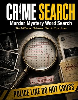 Crime Search | Murder Mystery Word Search The Ultimate Detective Puzzle Experience