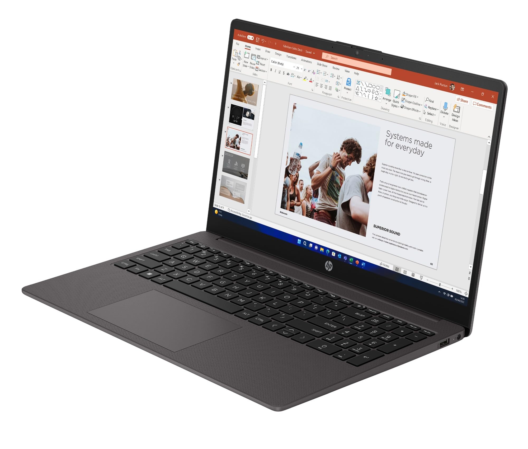 HP 255 G10 Business Laptop (15.6" FHD Anti-Glare, AMD Ryzen 7 7730U (> Intel i7-1355U) 16GB RAM, 512GB SSD) for Home, Student, Military Grade, Webcam w/Shutter, Numeric Keypad, Wi-Fi 6, Win 11 Pro