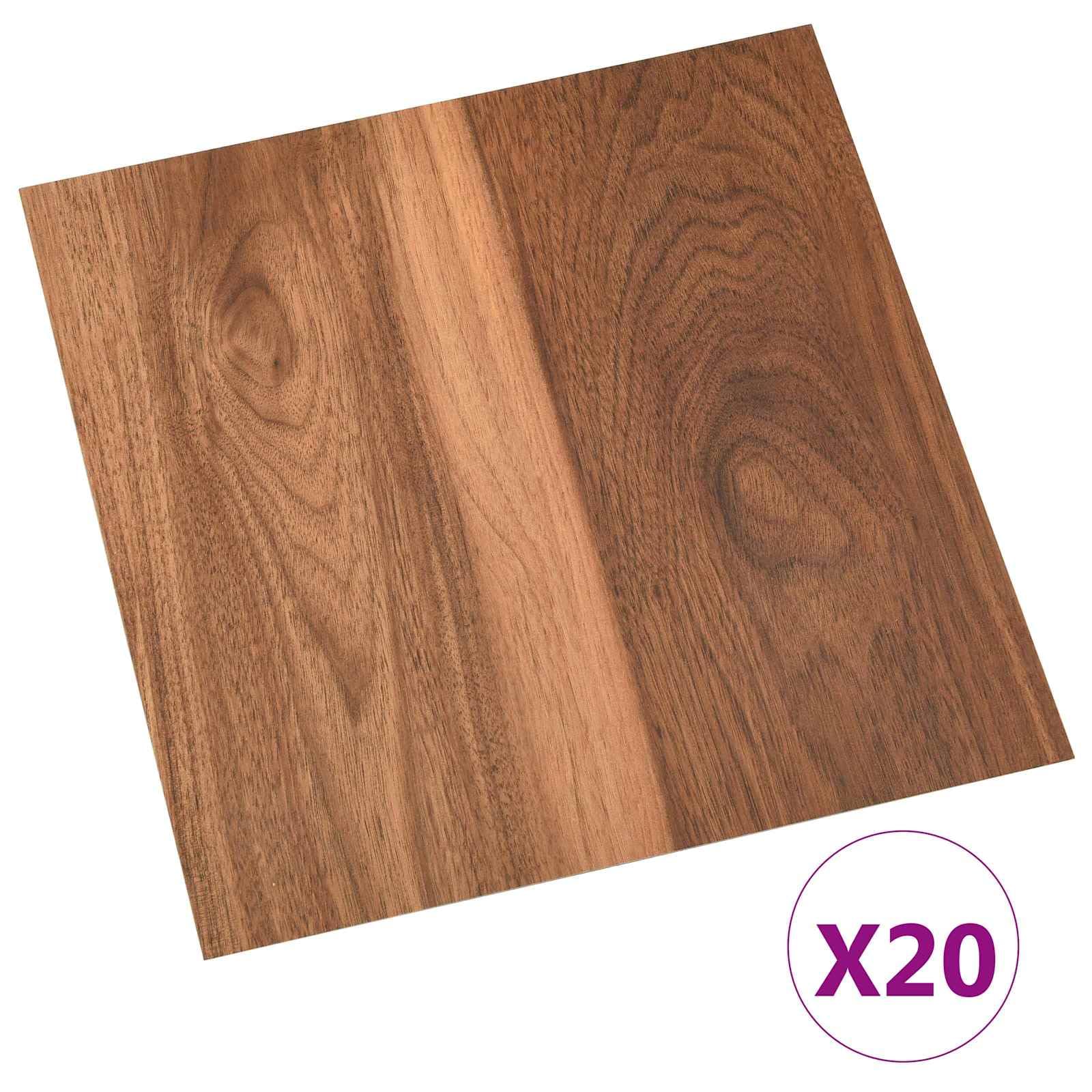 Samoprzylepne deski podłogowe, 20 sztuk, 30,5 x 30,5 cm, PCW, wykładzina podłogowa o wyglądzie drewna, do salonu, sypialni, 20 sztuk