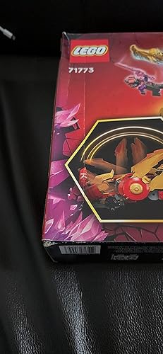 LEGO NINJAGO Kai's Golden Dragon Raider Multi-Terrain Car Toy