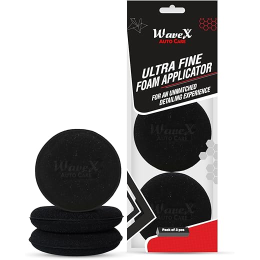 Wavex Foam Sponge Applicator Pack of 3