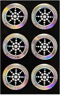 z 6 Mobile Phone Protection Stickers, Silver Shielding Device Stickers for Smartphones, Tablets, laptops, Computers, Wi Fi Devices, and TV Electronic Products