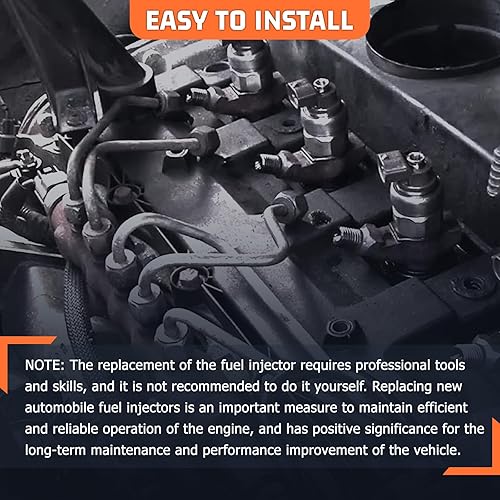 Miniatura 8 de DEEGOOLY Inyector de combustible J919331 4PCS se adapta a Case-IH Skid Steer 1840 1845C retroexcavadora 580 Super inyector de combustible piezas del